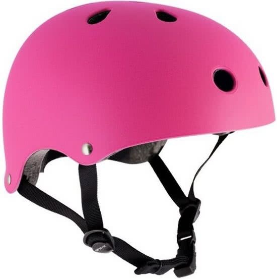 Essentials Skatehelm kinderen fluor roze