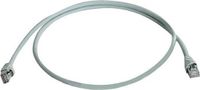 Telegärtner 100008028 RJ45 Netwerkkabel, patchkabel CAT 6A S/FTP 0.25 m Grijs