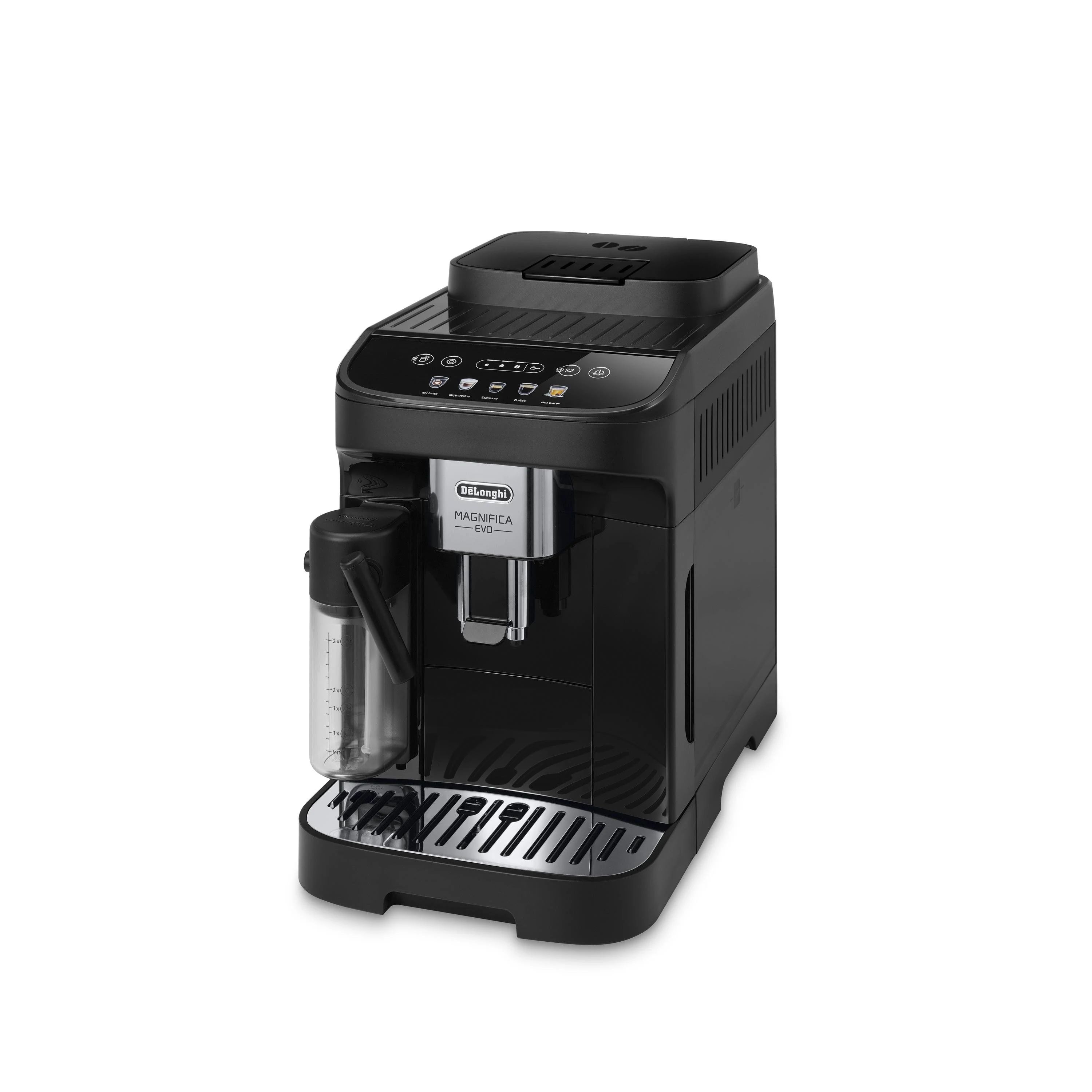 EVO Magnifica DeLonghi ブラック espressomachine Volautomatische - Next Evo Magnifica De'Longhi コーヒーメーカー・エスプレッソマシン