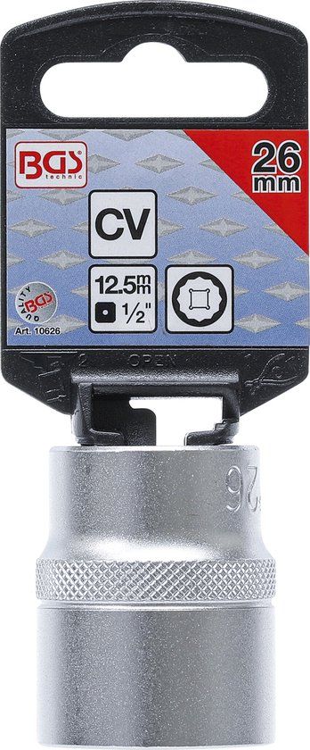 BGS Dopsleutel twaalfkant 1/2 26 mm
