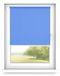 Time4blinds - Store sans cassette, 100x250 cm, Ciel bleu, Commande gauche