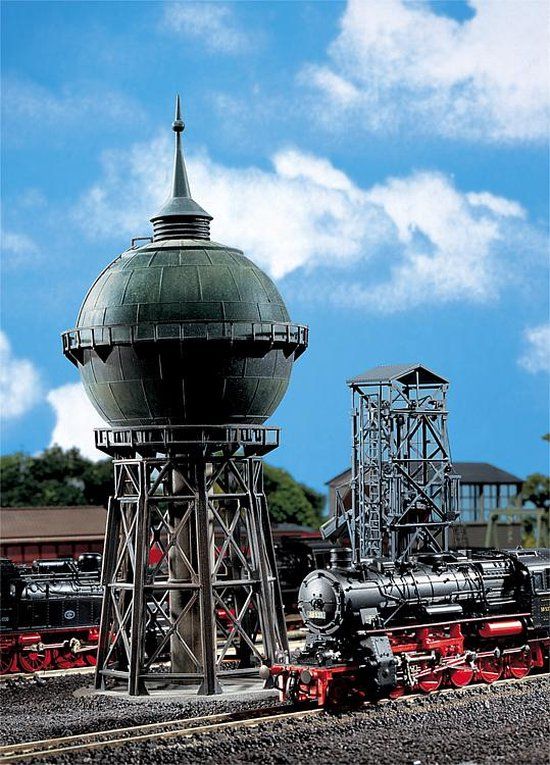 Faller Watertoren Haltingen Modelbouwdecoratie - Schaal H0
