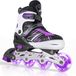 Skates en ligne réglables pour garçons et filles