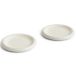 HAY Assiette Barro Blanc cassé, Ø18 cm lot de 2