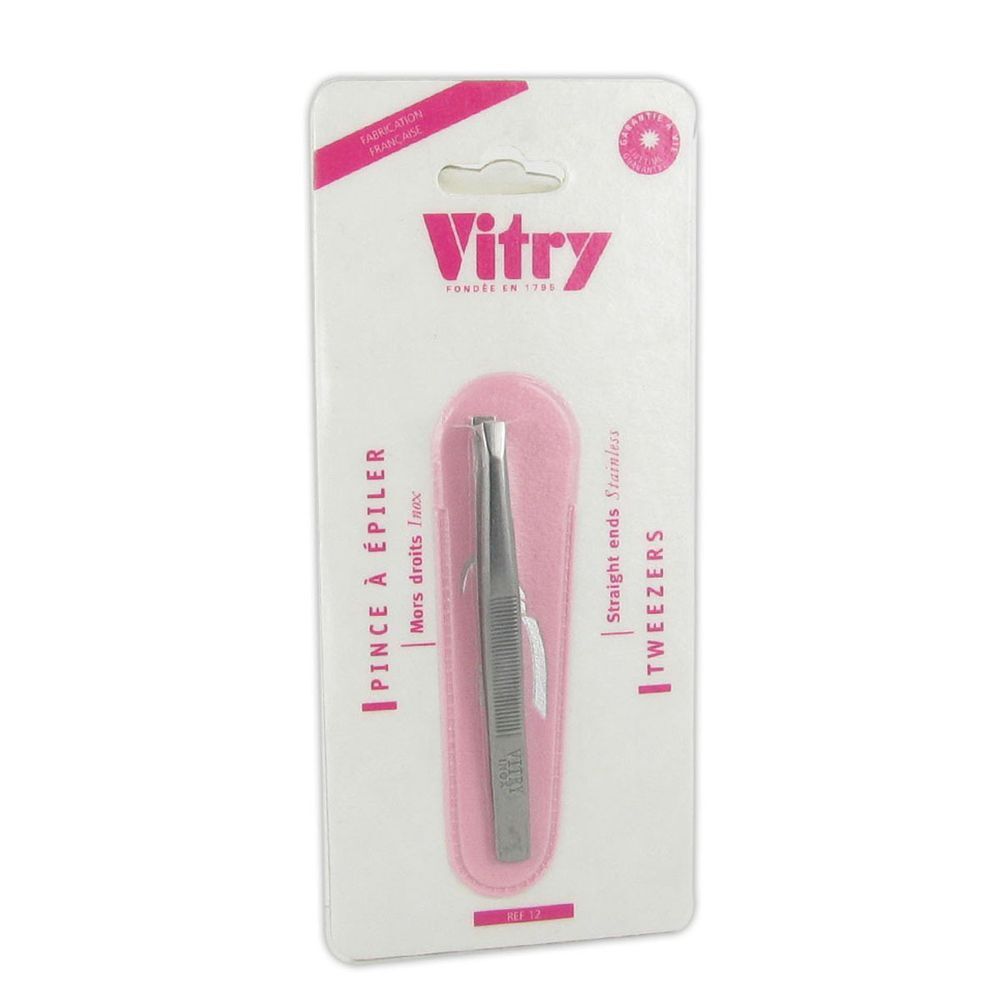 Vitry Face Care Tweezers Pincet Ref.12 1Stuks