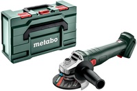 Metabo W 18 L 9-115 18V LiHD accu haakse slijper body in MetaBox - 115mm