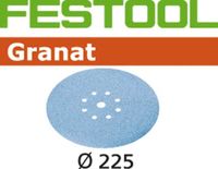 Festool schuurschijf Granat dia 225/8 K120 (25st