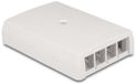 Delock Keystone Surface Mounted Box surface mounted 4 Port white