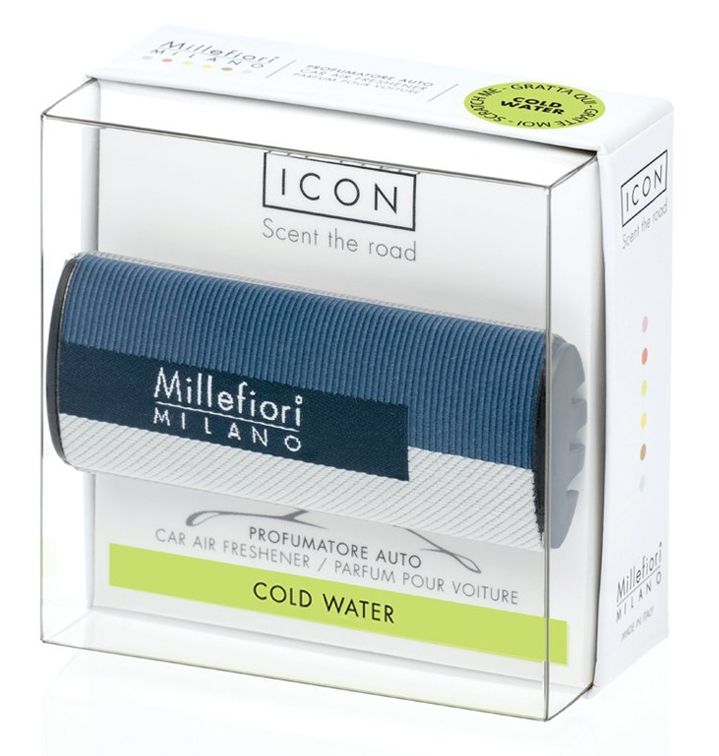 Millefiori Milano Auto Parfum Cold Water (Textile Geometric) - 8055182136889