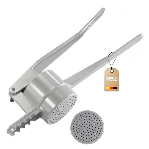 Westmark Spätzle/aardappelpers, met ronde gaten, spuitgegoten aluminium, lengte: 41 cm, spaetzle pers, zilver, 61102260