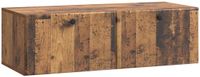 vidaXL Wandmontage TV-kast 98 x 41 x 30 cm Oud hout Bewerkt hout