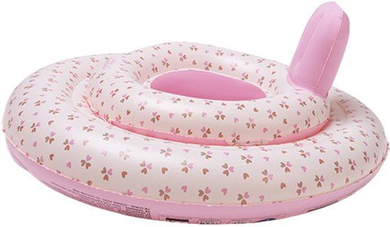 Swim Essentials Baby Float - Cozy Hearts - Roze