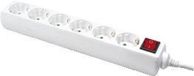 LogiLink Prise avec interrupteur, blanc, contact de protection, 1 pièce