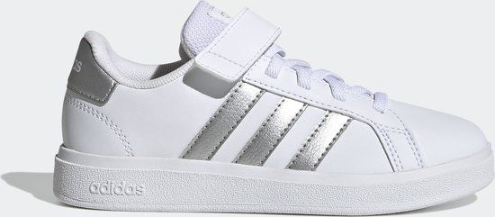 adidas Sportswear Grand Court Court Schoenen Kinderen Wit Maat 28 - Unisex Lage Sneakers - LKK27 - 2023