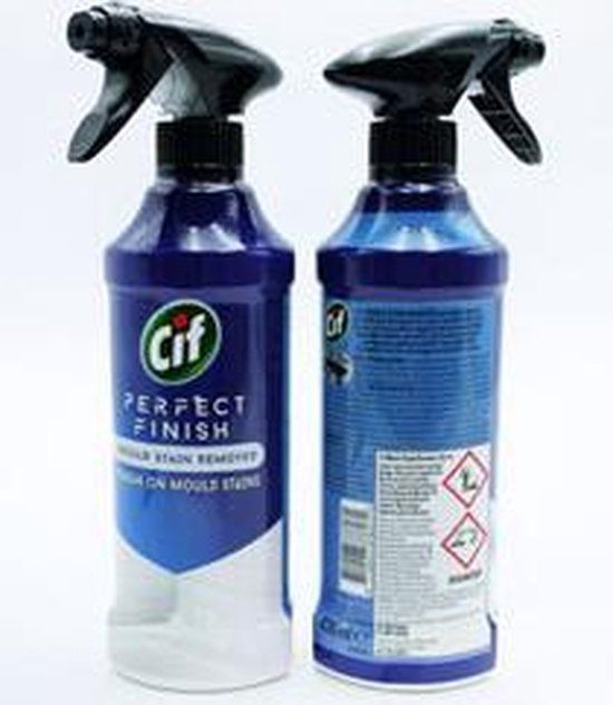Cif Mould Remover Specialist Cleaner Spray, Cleaning And Disinfectant, Kills - 435 ml