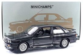 MINICHAMPS 180020306 - B-M-W M3 (E30) Black Metallic 1987 - schaal 1/18 - verzamelstuk miniatuur