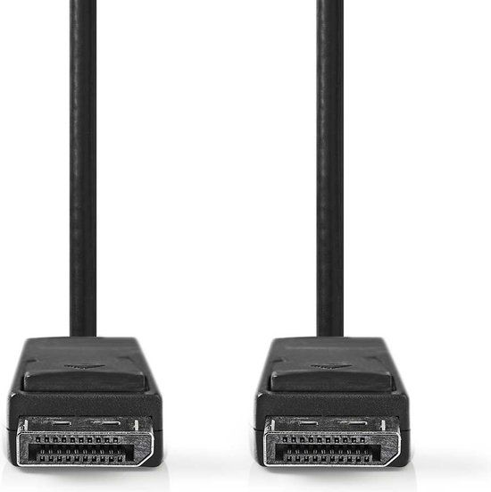 Nedis DisplayPort Cable - DisplayPort Male to DisplayPort Male - 3m - Black