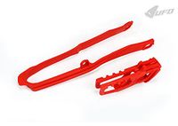 UFO PLAST Ketting oogset + vorkband rood Honda CRF 250R 2018-2019