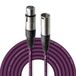 Stagg SMC6 CPP 6 m XLR naar XLR microfoonkabel - paars