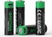 PATONA 4 x AA oplaadbare batterijen, USB-C aansluiting - 1,5V - 2000mAh