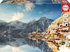Educa Hallstatt in de winter, 1500 stukjes, landschap, 85 x 60 cm, puzzle pour adultes
