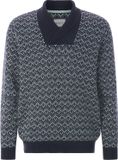 Babista heren Trui - 48/50 - donkerblauw - Plus Size