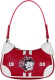 Karactermania Betty Boop Varsity Schoudertas Bordeaux