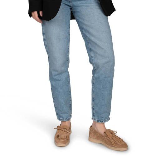 Poelman suède bootschoenen cognac