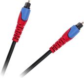 Cabletech Optische Kabel - SPDIF (Optisch) (m) naar SPDIF (Optisch) (m) - 1m - Zwart