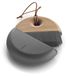 Jeu de nettoyage comprenant une pelle, des brosses en silicone, de couleur gris/bois, comprenant 2 pièces