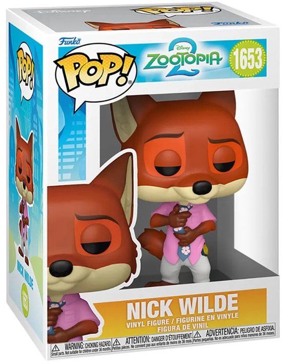 Funko Pop! Disney: Zootopia 2 - Nick Wilde #1653