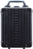 Aleon Aluminium Verticale aktetas 24 cm laptop compartiment - 35cm (14 duim) - onyx