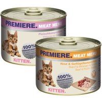 PREMIERE Meat Menu Kitten gemengd pakket 6 x 200 g