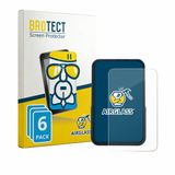 BROTECT Screenprotector 6 Stuks voor Okiyakusama Bike Computer Beschermglas Transparant