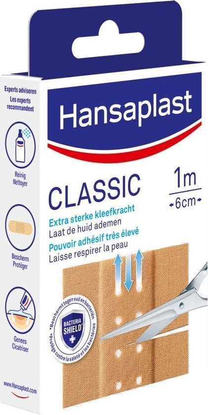 Hansaplast Classic 1m x 6cm