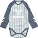 Hummel Kinder body met lange mouwen Hmlpinno L/S 223539 Gestreept Surf Spray