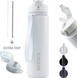 Dutch'D RVS Thermofles 800ML Ice White