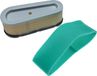 vhbw set de 2 filtres compatible avec Briggs & Stratton 28B702-1001-E1, 28B702-0633-A1 moteur de tracteur tondeuse