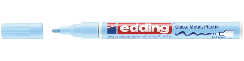 Edding 751 Permanente marker blauw 10 stuks