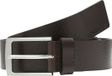JACK&JONES JACSTOCKHOLM LEATHER BELT NOOS Heren Riemen Zwart Leer