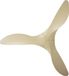 Lucci Air Beacon 514031 Lucci Air Kotara Wit/Teak Plafondventilator 137 cm