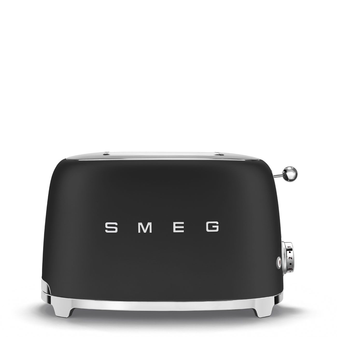 Smeg TSF01BLMEU Broodrooster - 2-snede - 950W - Zwart/RVS