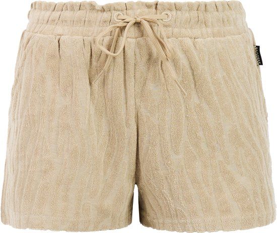 Protest PRTThinka JR Korte broek Meisjes Katoen/Polyester Dierenprint Regular Fit Beige