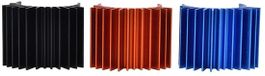 Gek Winkelen dissipateur thermique RC, kit de palmes de refroidissement universel dissipateur thermique moteur pour moteur 540/550