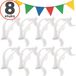 Loti Living Clips de suspension - 8 pièces - Clips de suspension pour accrocher des guirlandes - Clips d'angle - Clips de fête réutilisables – Clips de guirlande pour coins