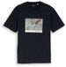 Tom Tailor T-shirt met print Maat XXL sky captain blue