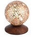 PAUL NEUHAUS Kreta - Tafellamp - 1 lichts - H 130 mm - roestbruin - EAN: 4012248291399