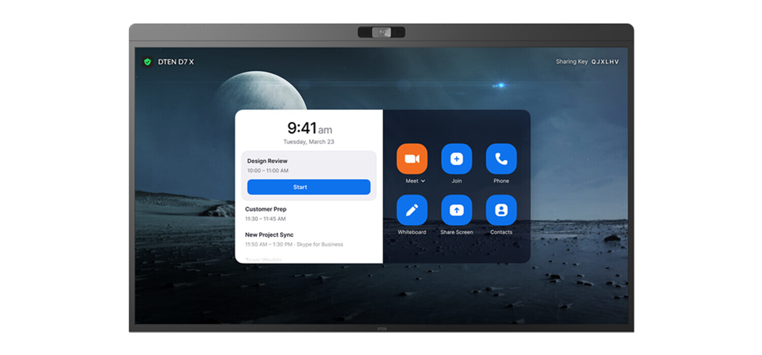 DTEN D7X Microsoft Teams 55" Touch Display