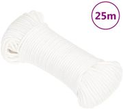 vidaXL Boottouw 3 mm 25 m polypropyleen volwit