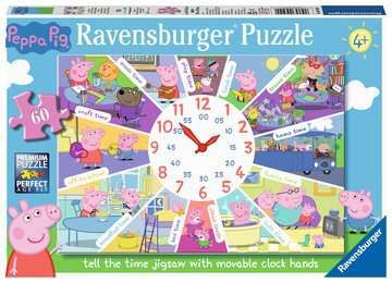 Ravensburger Peppa Pig - Tell the Time Clock - 4+ Years